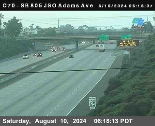 SB 805 at Madison Ave (Off Ramp)