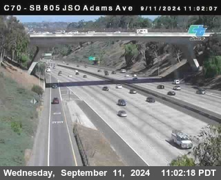 SB 805 at Madison Ave (Off Ramp)