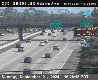 SB 805 at Madison Ave (Off Ramp)