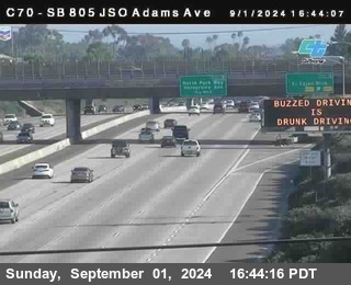 SB 805 at Madison Ave (Off Ramp)