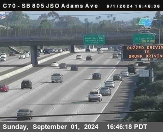 SB 805 at Madison Ave (Off Ramp)