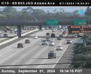 SB 805 at Madison Ave (Off Ramp)