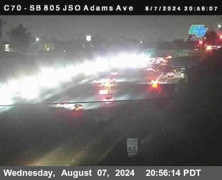 SB 805 at Madison Ave (Off Ramp)