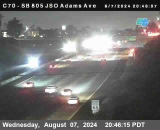 SB 805 at Madison Ave (Off Ramp)