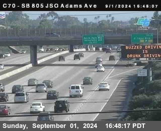 SB 805 at Madison Ave (Off Ramp)