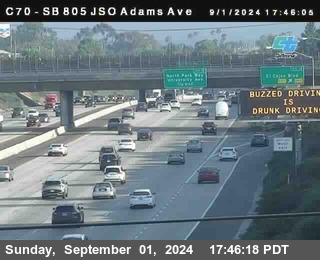 SB 805 at Madison Ave (Off Ramp)