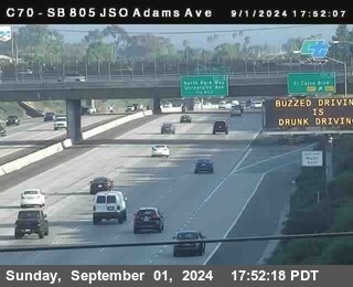 SB 805 at Madison Ave (Off Ramp)