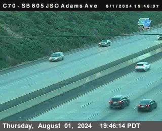 SB 805 at Madison Ave (Off Ramp)