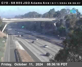 SB 805 at Madison Ave (Off Ramp)