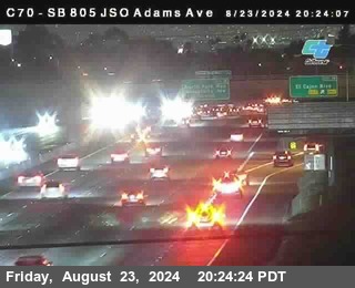 SB 805 at Madison Ave (Off Ramp)