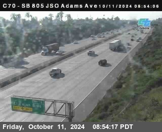 SB 805 at Madison Ave (Off Ramp)