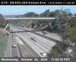 SB 805 at Madison Ave (Off Ramp)