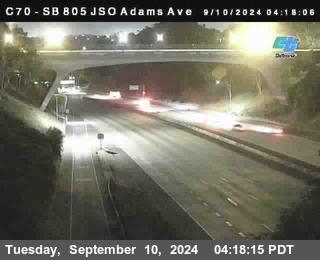 SB 805 at Madison Ave (Off Ramp)