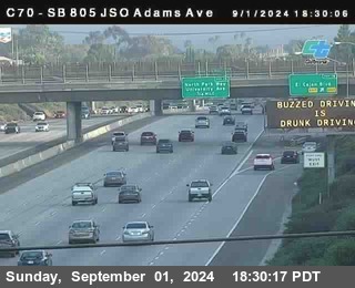 SB 805 at Madison Ave (Off Ramp)