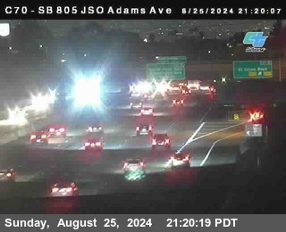 SB 805 at Madison Ave (Off Ramp)