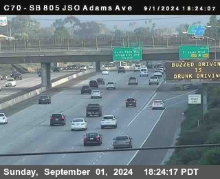 SB 805 at Madison Ave (Off Ramp)