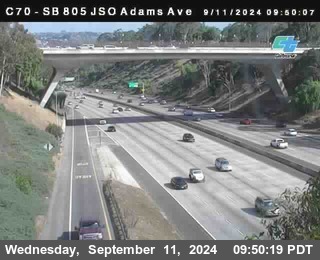 SB 805 at Madison Ave (Off Ramp)