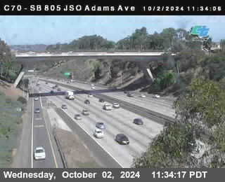 SB 805 at Madison Ave (Off Ramp)