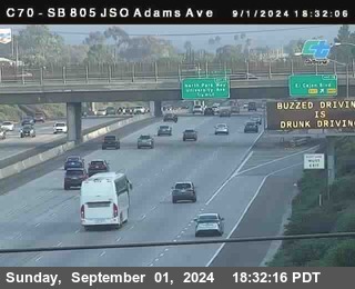 SB 805 at Madison Ave (Off Ramp)