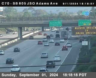 SB 805 at Madison Ave (Off Ramp)