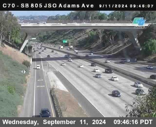 SB 805 at Madison Ave (Off Ramp)