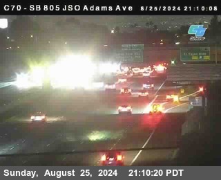 SB 805 at Madison Ave (Off Ramp)