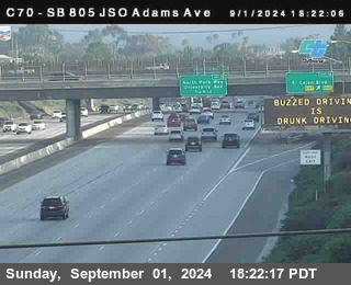 SB 805 at Madison Ave (Off Ramp)