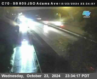 SB 805 at Madison Ave (Off Ramp)