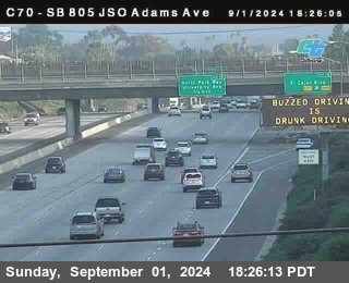 SB 805 at Madison Ave (Off Ramp)