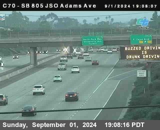 SB 805 at Madison Ave (Off Ramp)