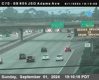 SB 805 at Madison Ave (Off Ramp)