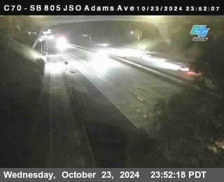 SB 805 at Madison Ave (Off Ramp)