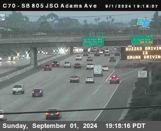 SB 805 at Madison Ave (Off Ramp)