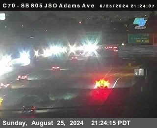 SB 805 at Madison Ave (Off Ramp)