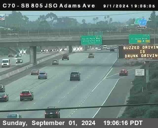 SB 805 at Madison Ave (Off Ramp)