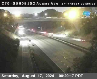 SB 805 at Madison Ave (Off Ramp)