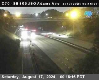 SB 805 at Madison Ave (Off Ramp)