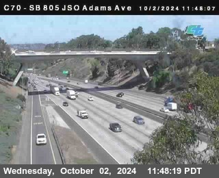 SB 805 at Madison Ave (Off Ramp)