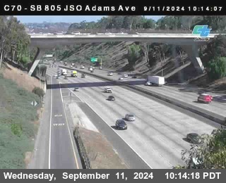 SB 805 at Madison Ave (Off Ramp)