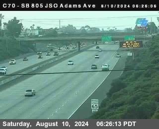 SB 805 at Madison Ave (Off Ramp)