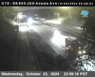 SB 805 at Madison Ave (Off Ramp)