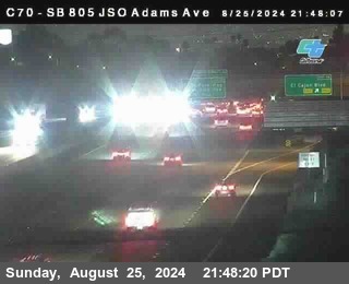 SB 805 at Madison Ave (Off Ramp)