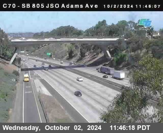 SB 805 at Madison Ave (Off Ramp)