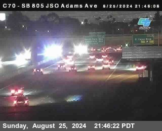 SB 805 at Madison Ave (Off Ramp)