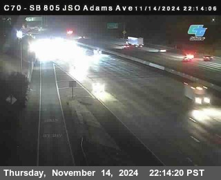 SB 805 at Madison Ave (Off Ramp)