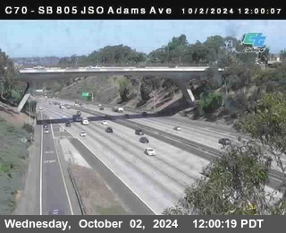 SB 805 at Madison Ave (Off Ramp)