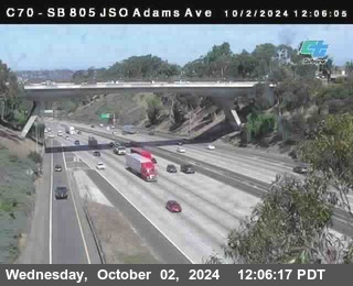 SB 805 at Madison Ave (Off Ramp)