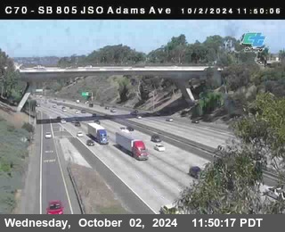 SB 805 at Madison Ave (Off Ramp)