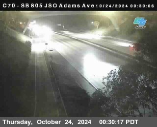 SB 805 at Madison Ave (Off Ramp)