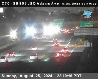 SB 805 at Madison Ave (Off Ramp)